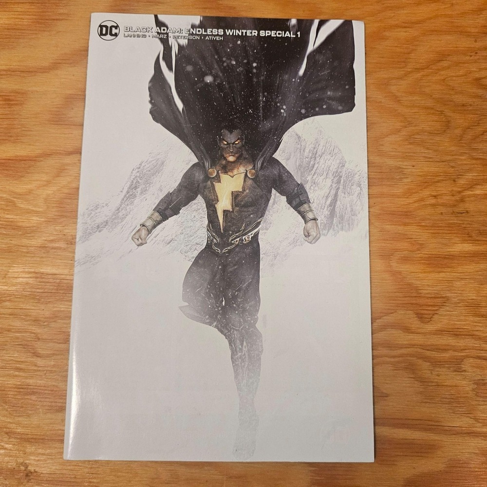 Black Adam Endless Winter Special #1 DC Comic Book Lanning Marz Modern Age